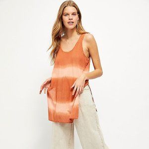 FREE PEOPLE JONI Maxi Tee Tunic Blouse